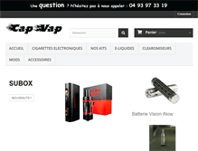 Tablet Screenshot of capvap.com